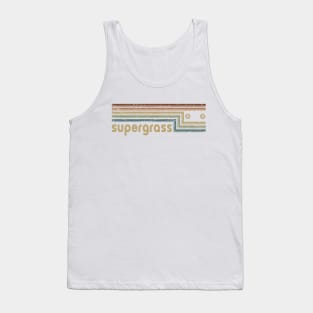 Supergrass Cassette Stripes Tank Top